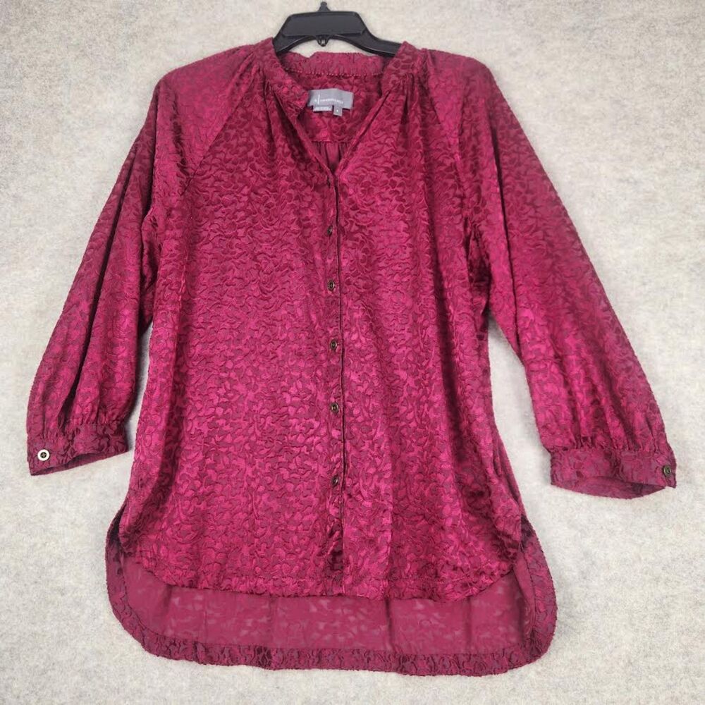 Anthropologie Fusha Woman's Blouse Size M Boho Retro Glam